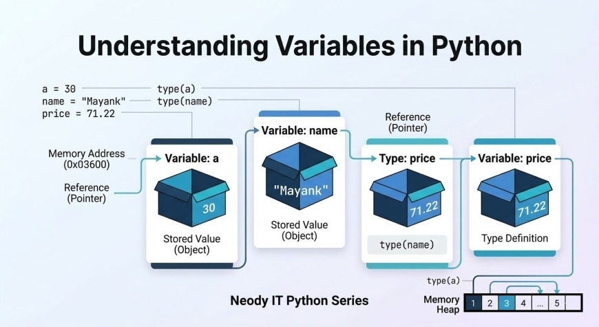 Python Variables, Data Types and Input Explained for Beginners