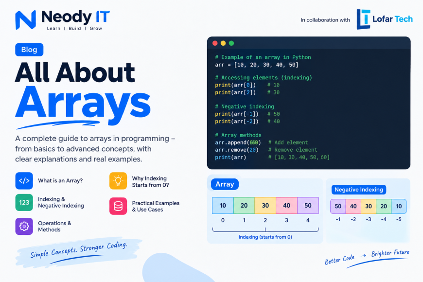 All About Arrays in Programming: Indexing, Methods & Operations
